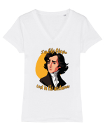 Chopin Tricou mânecă scurtă guler V Damă Evoker