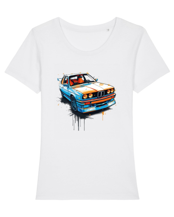 Vintage car White