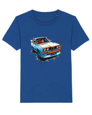 Vintage car Majorelle Blue
