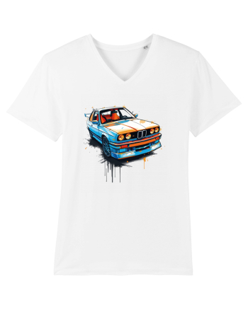 Vintage car White