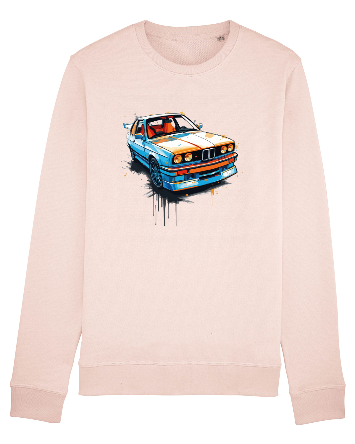 Bluză mânecă lungă Unisex Rise Candy Pink