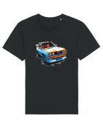 Vintage car Tricou mânecă scurtă Unisex Rocker