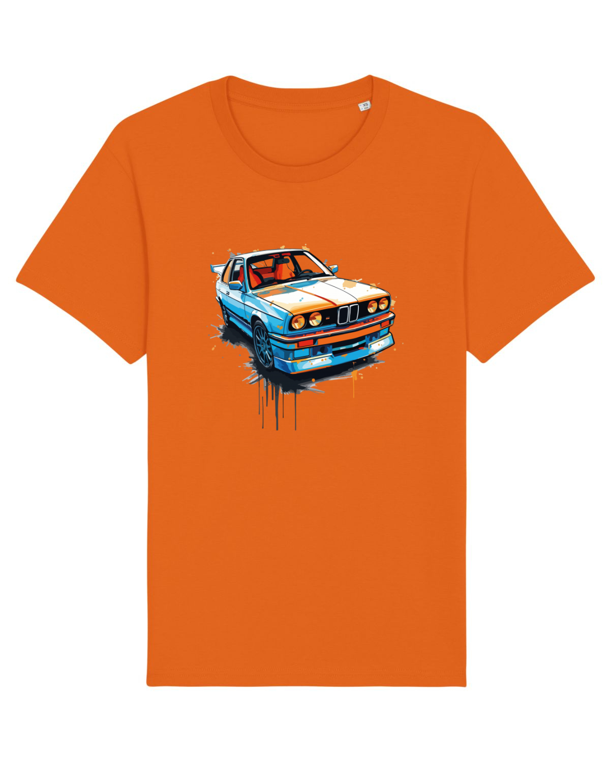 Tricou mânecă scurtă Unisex Rocker Bright Orange
