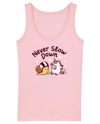 Melcul de curse - Never slow down  Cotton Pink