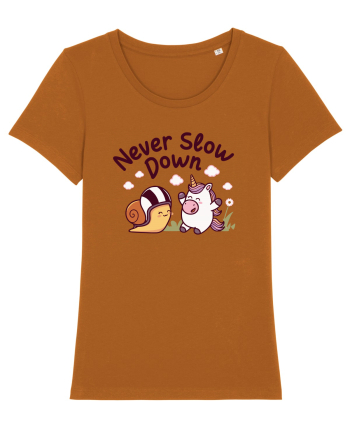 Melcul de curse - Never slow down  Roasted Orange