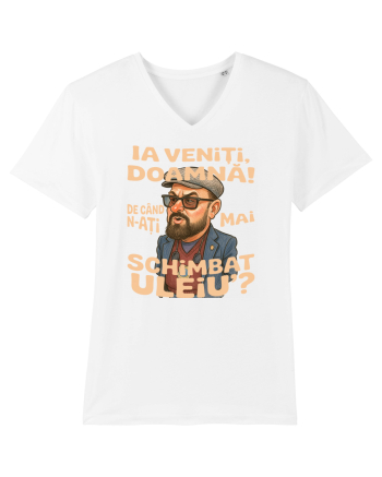 Ia veniti doamna! De cand n-ati mai schimbat uleiu'? White