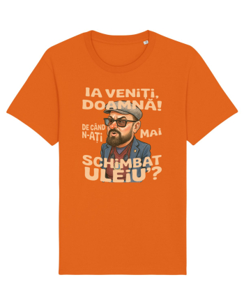 Ia veniti doamna! De cand n-ati mai schimbat uleiu'? Bright Orange