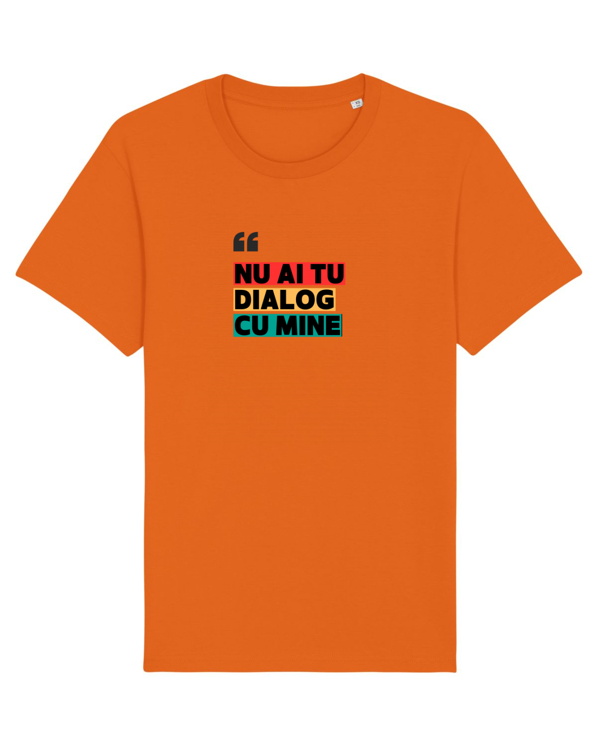Tricou mânecă scurtă Unisex Rocker Bright Orange