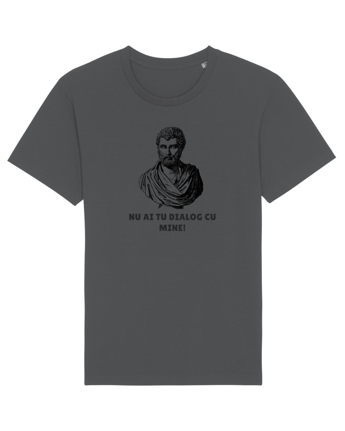 Tricou mânecă scurtă Unisex Rocker Anthracite