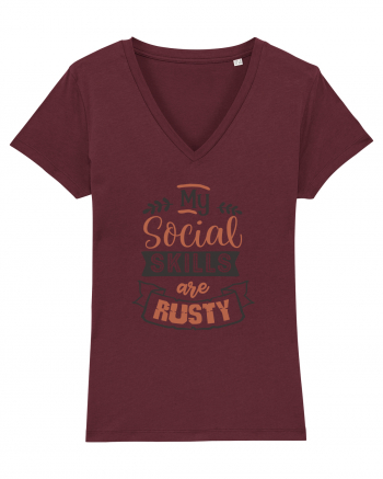 My Social Skills Burgundy