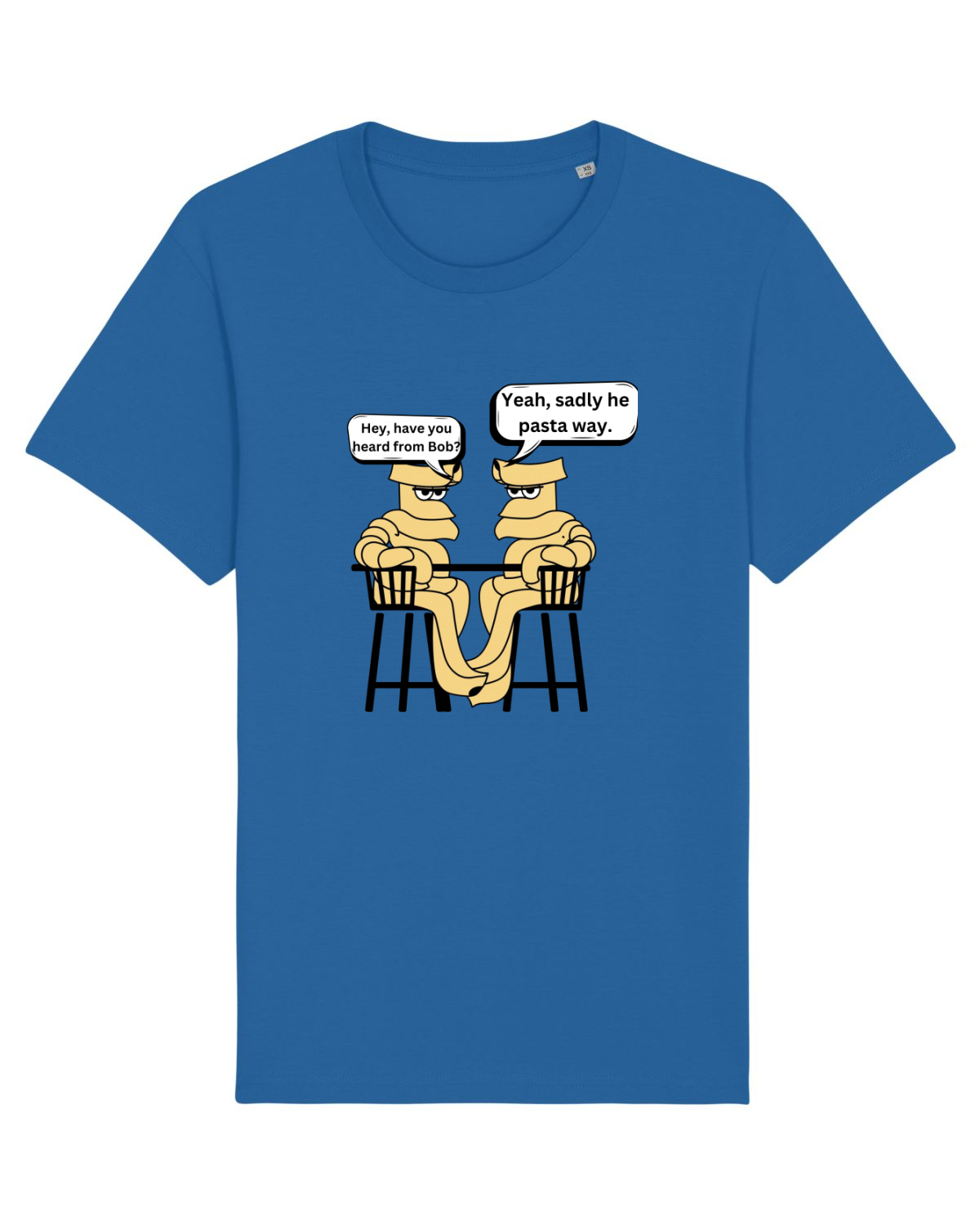 Tricou mânecă scurtă Unisex Rocker Royal Blue