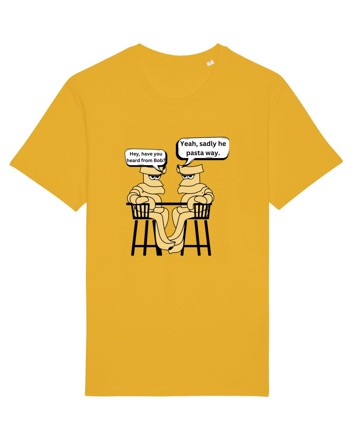 Tricou mânecă scurtă Unisex Rocker Spectra Yellow