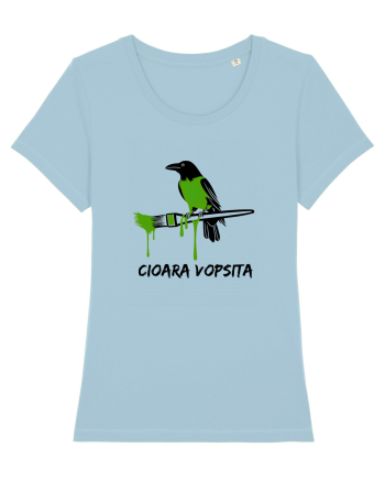 Cioara vopsita Sky Blue
