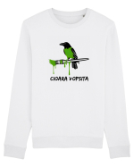 Cioara vopsita Bluză mânecă lungă Unisex Rise
