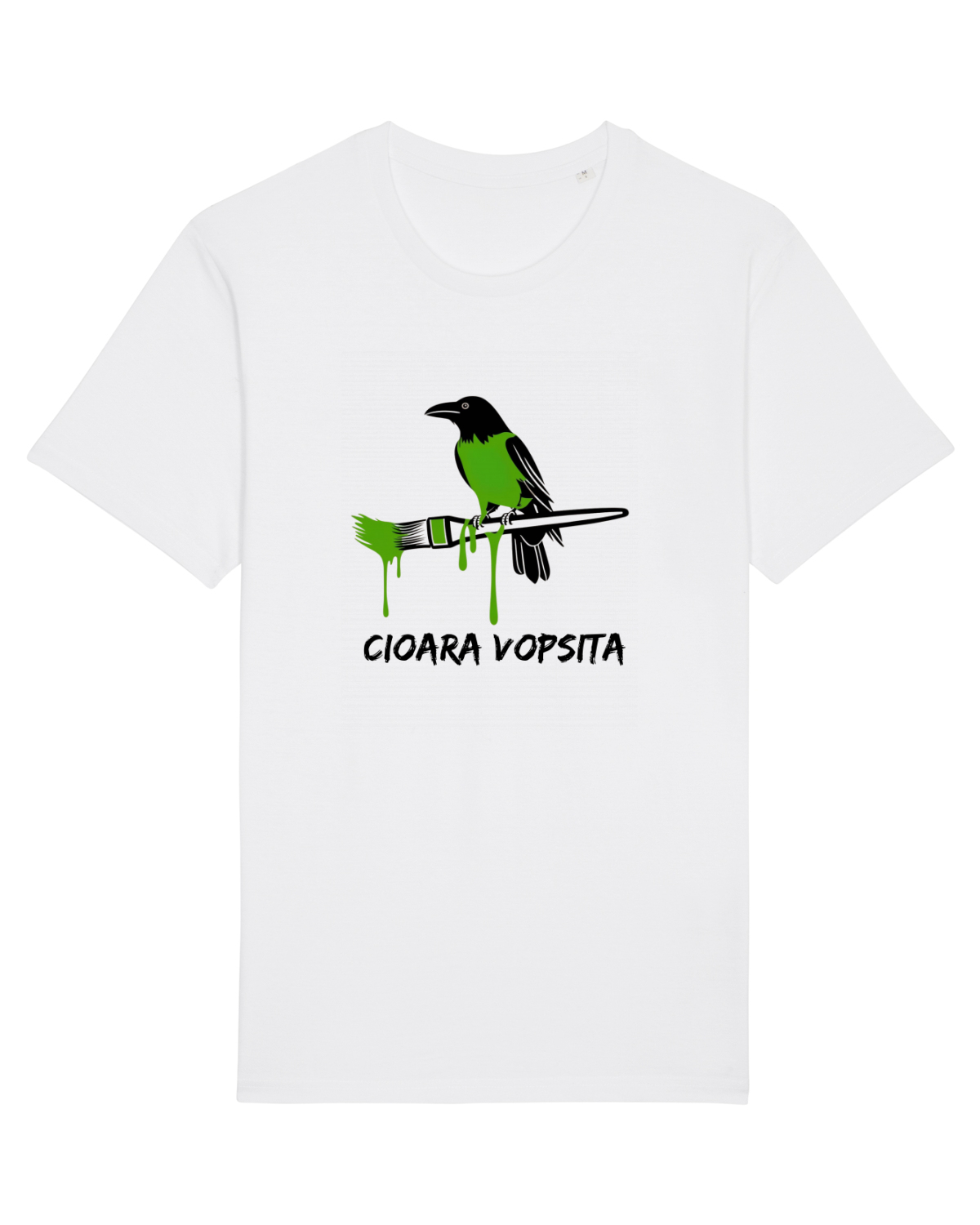 Tricou mânecă scurtă Unisex Rocker White