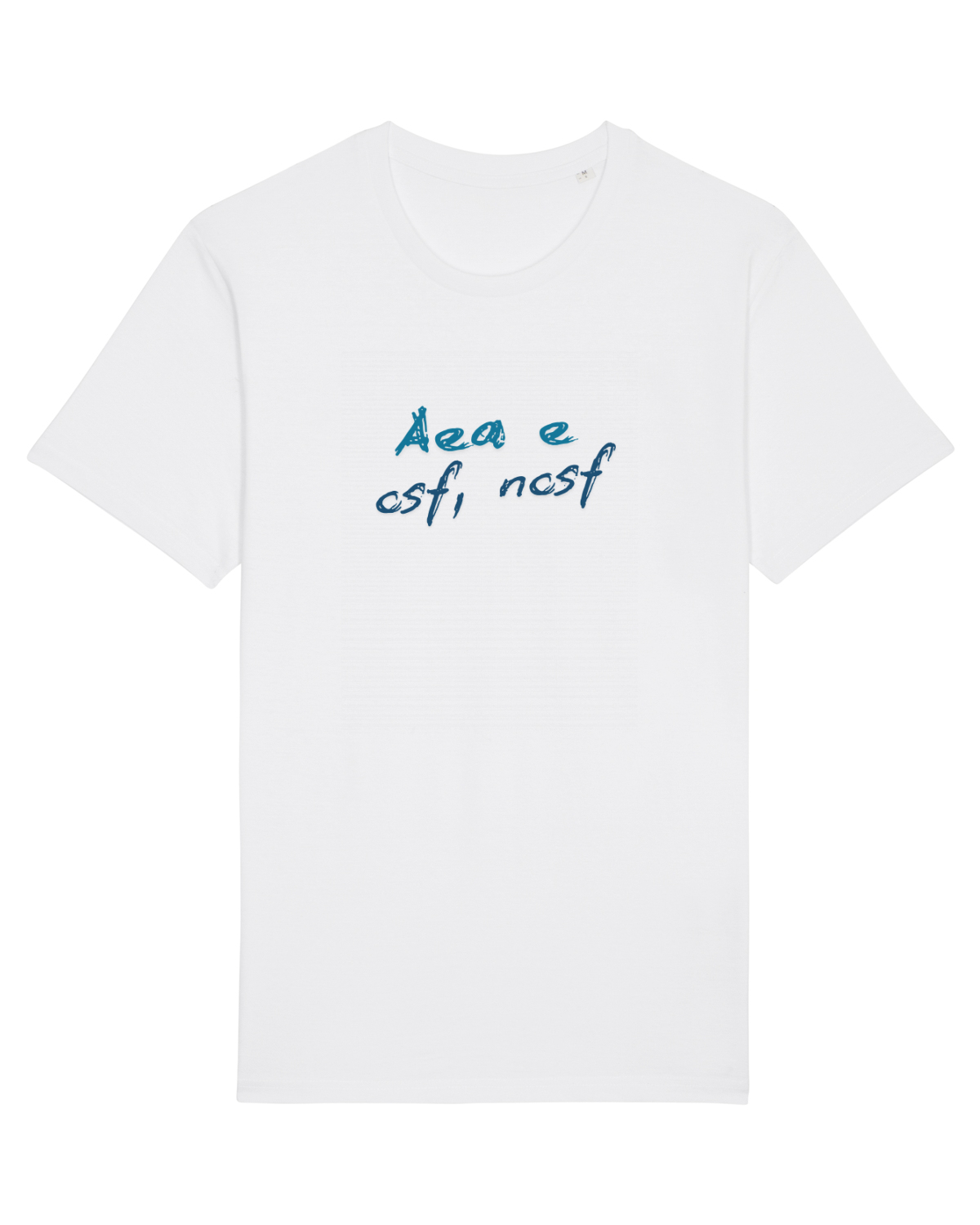 Tricou mânecă scurtă Unisex Rocker White