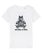  „Am liceul la feral” Tricou mânecă scurtă  Copii Mini Creator