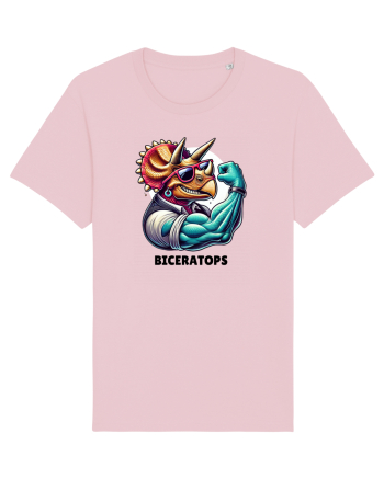 Biceratops Cotton Pink