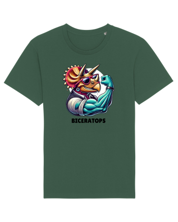 Biceratops Bottle Green