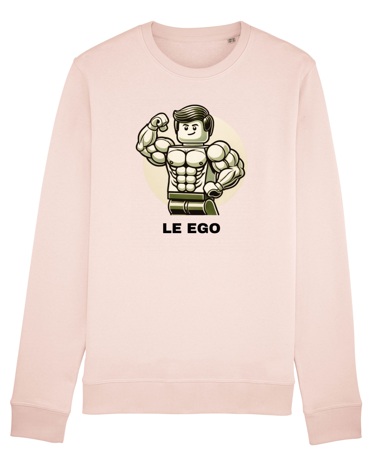 Bluză mânecă lungă Unisex Rise Candy Pink
