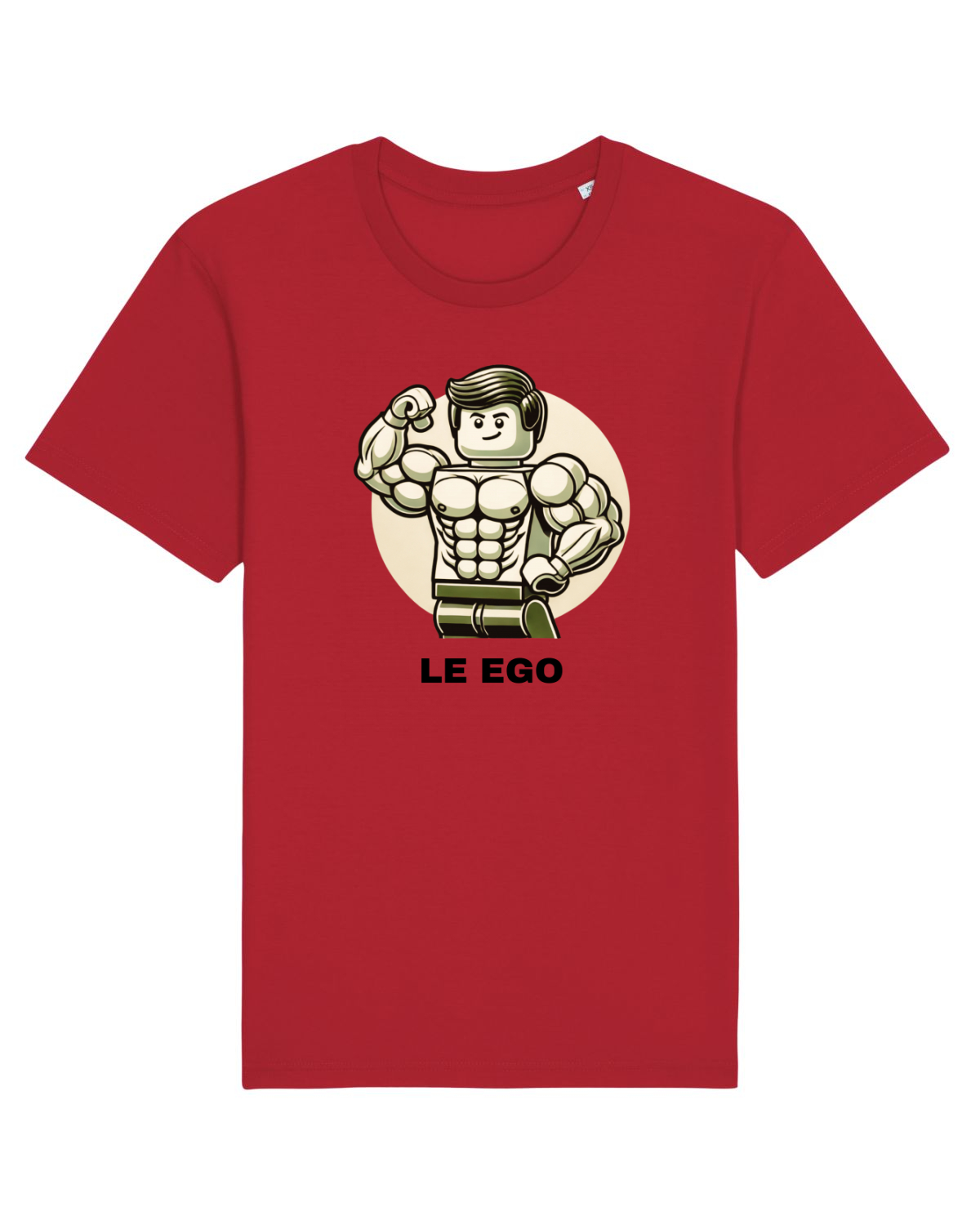 Tricou mânecă scurtă Unisex Rocker Red
