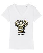 Le Ego Tricou mânecă scurtă guler V Damă Evoker