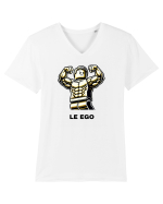 Le Ego Tricou mânecă scurtă guler V Bărbat Presenter