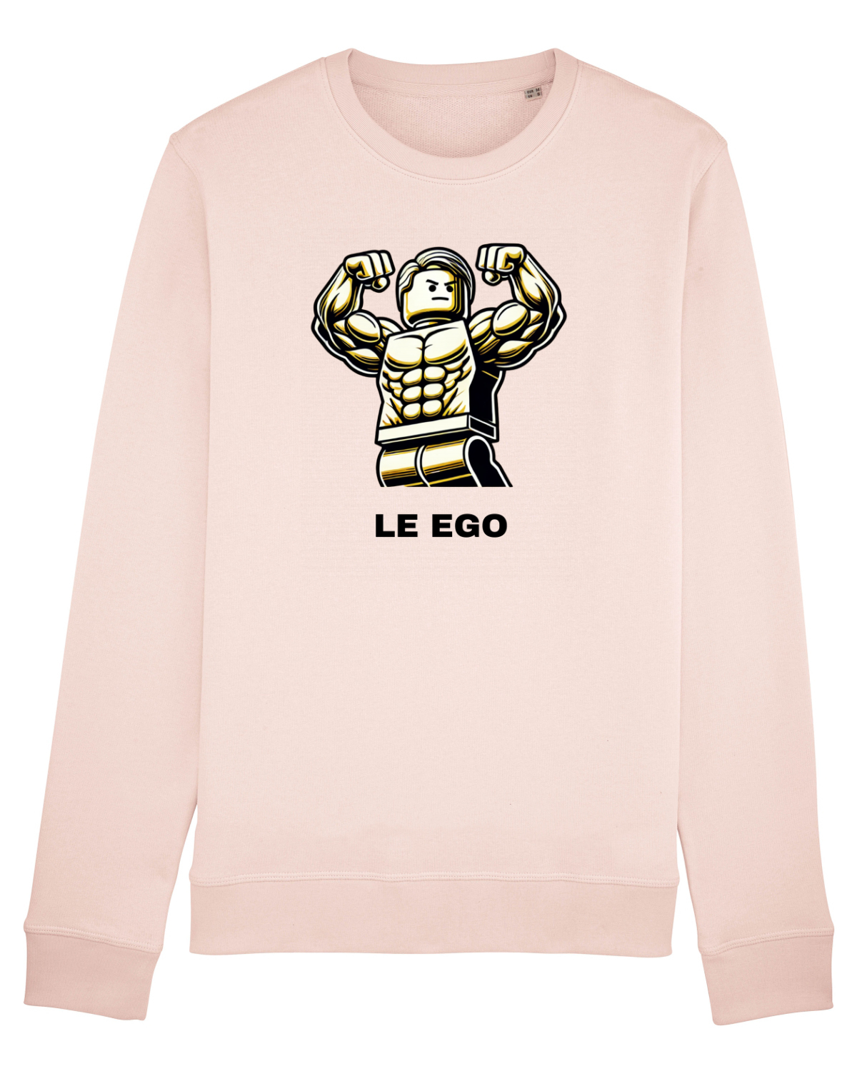 Bluză mânecă lungă Unisex Rise Candy Pink
