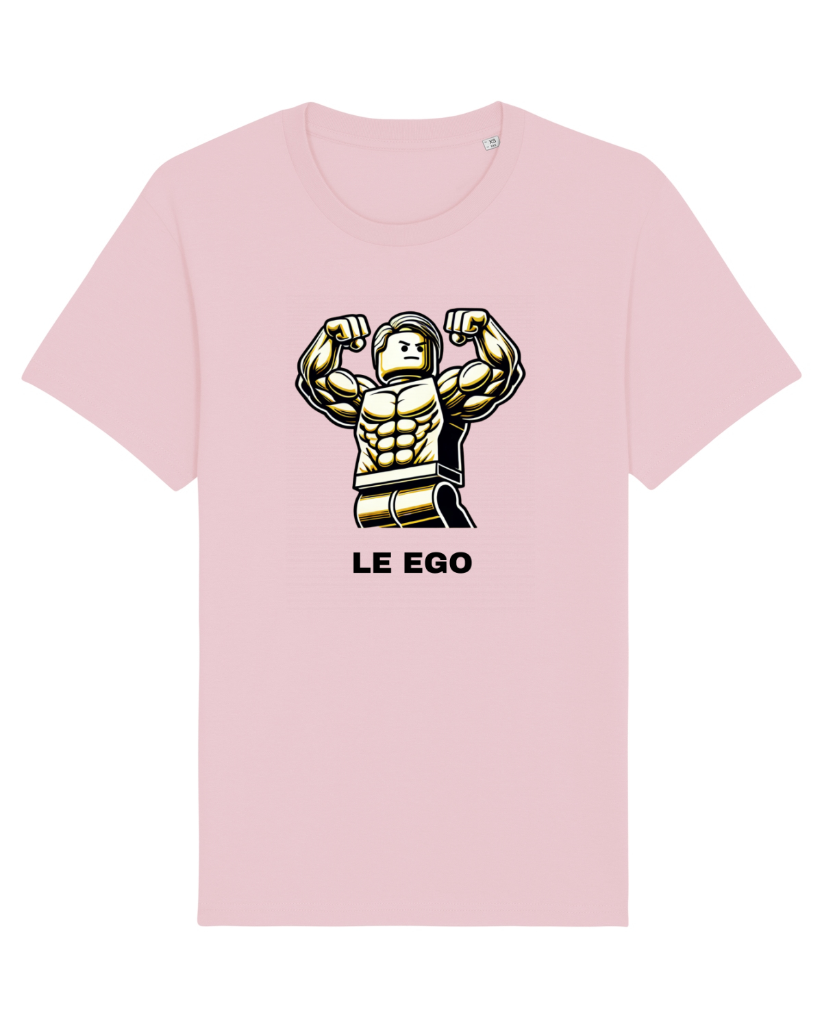 Tricou mânecă scurtă Unisex Rocker Cotton Pink