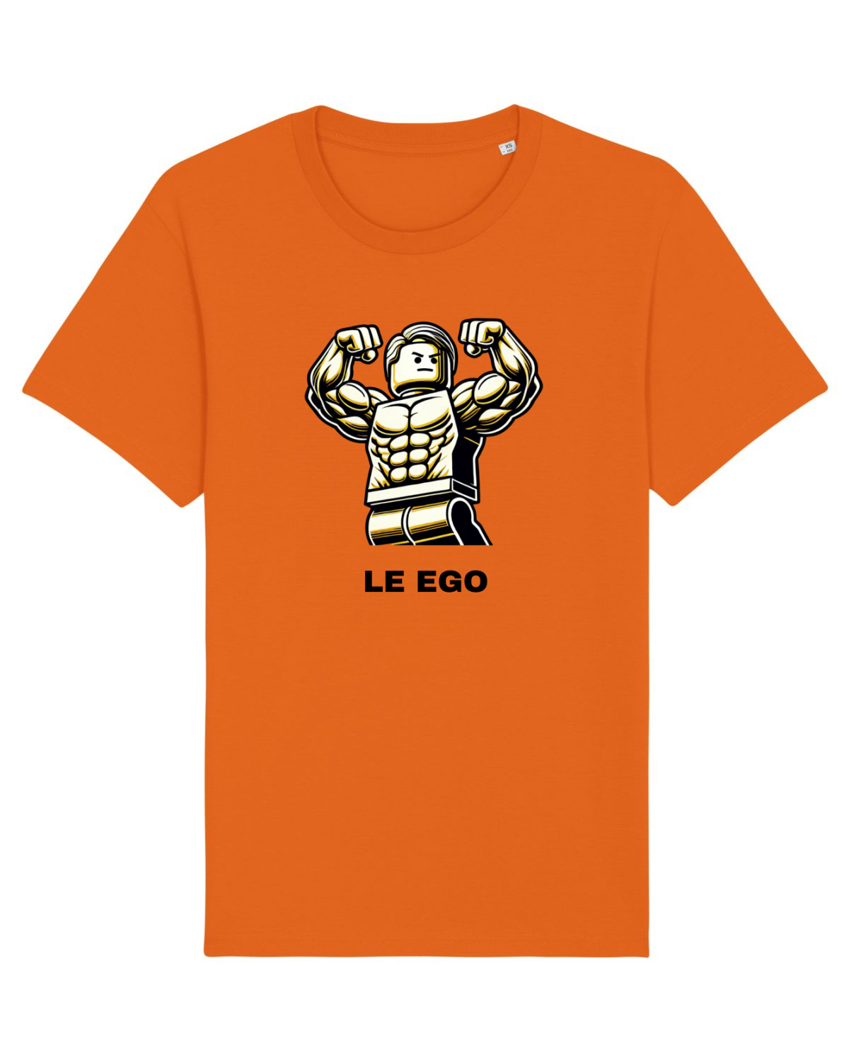 Tricou mânecă scurtă Unisex Rocker Bright Orange