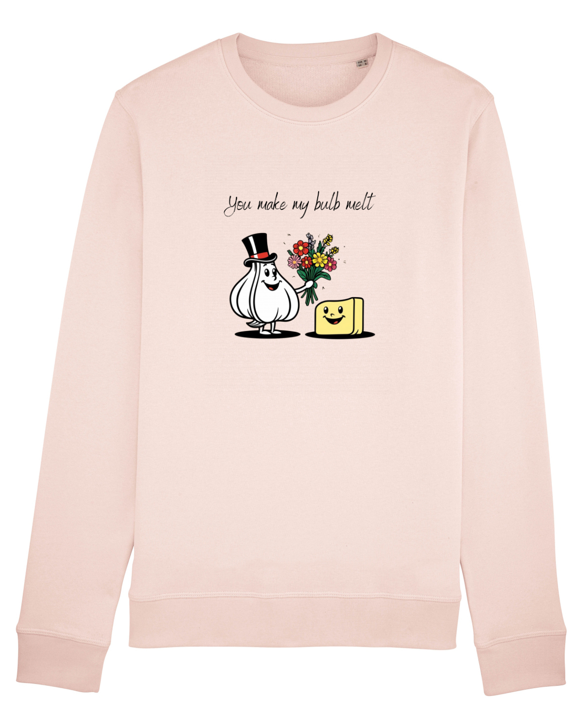 Bluză mânecă lungă Unisex Rise Candy Pink