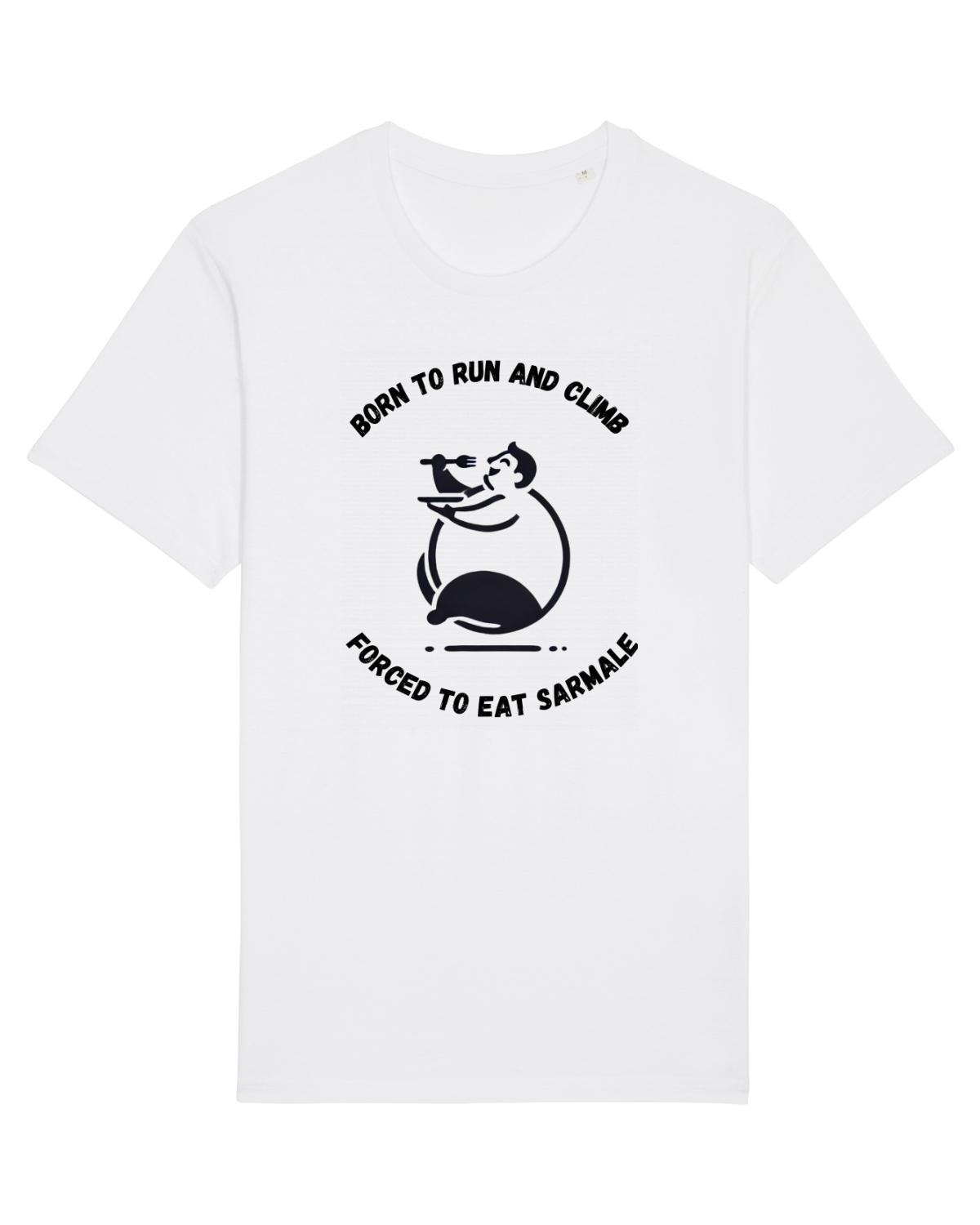 Tricou mânecă scurtă Unisex Rocker White