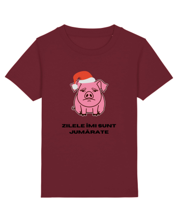 „Zilele îmi sunt jumărate” Burgundy