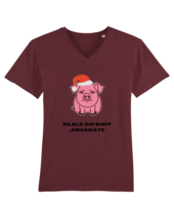 „Zilele îmi sunt jumărate” Burgundy