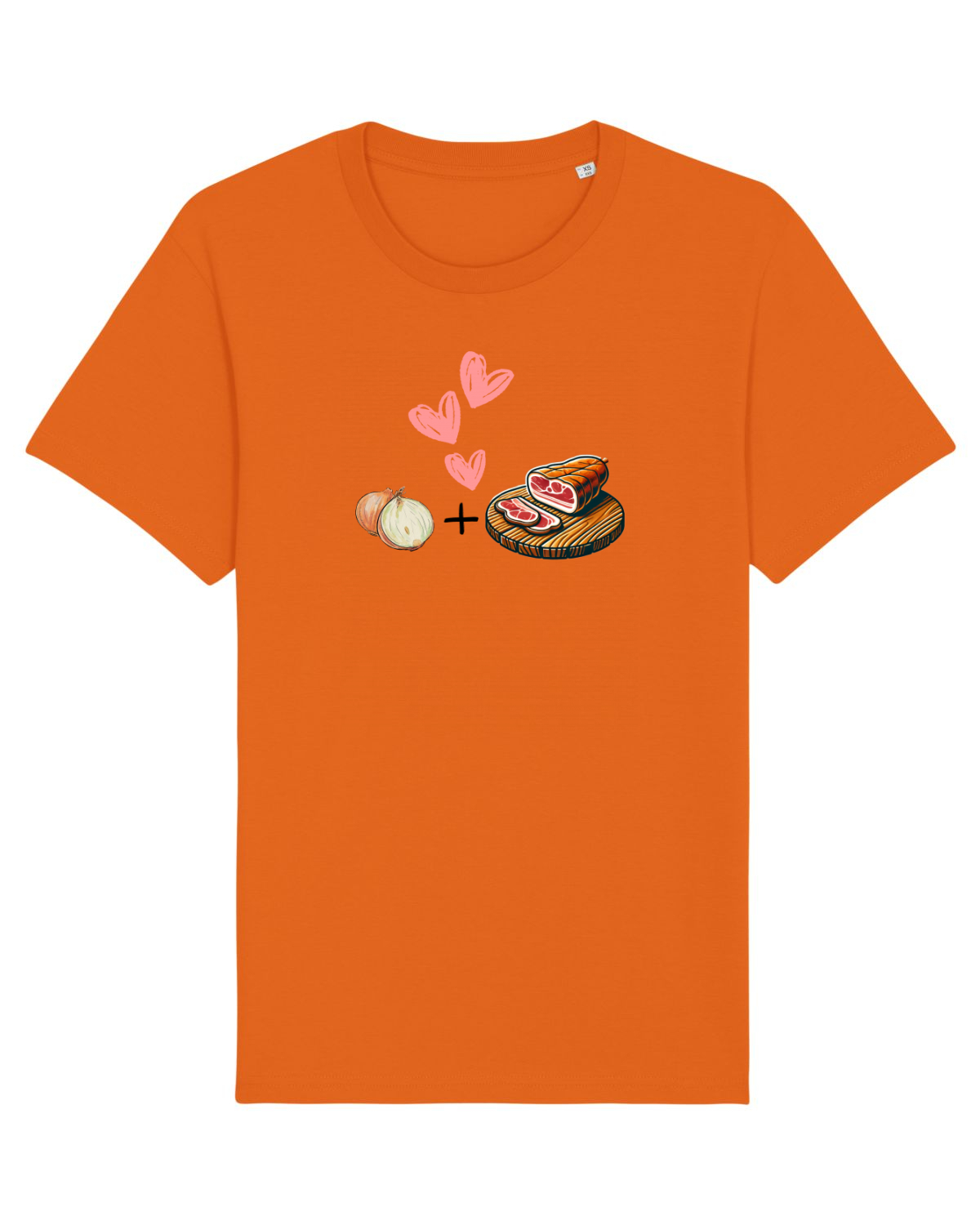 Tricou mânecă scurtă Unisex Rocker Bright Orange
