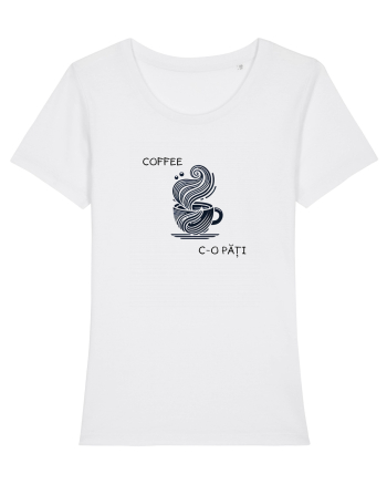  „Coffee c-o păți” White