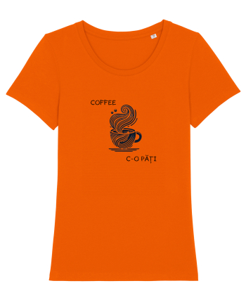  „Coffee c-o păți” Bright Orange