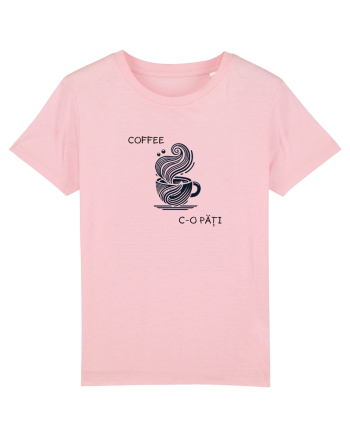  „Coffee c-o păți” Cotton Pink