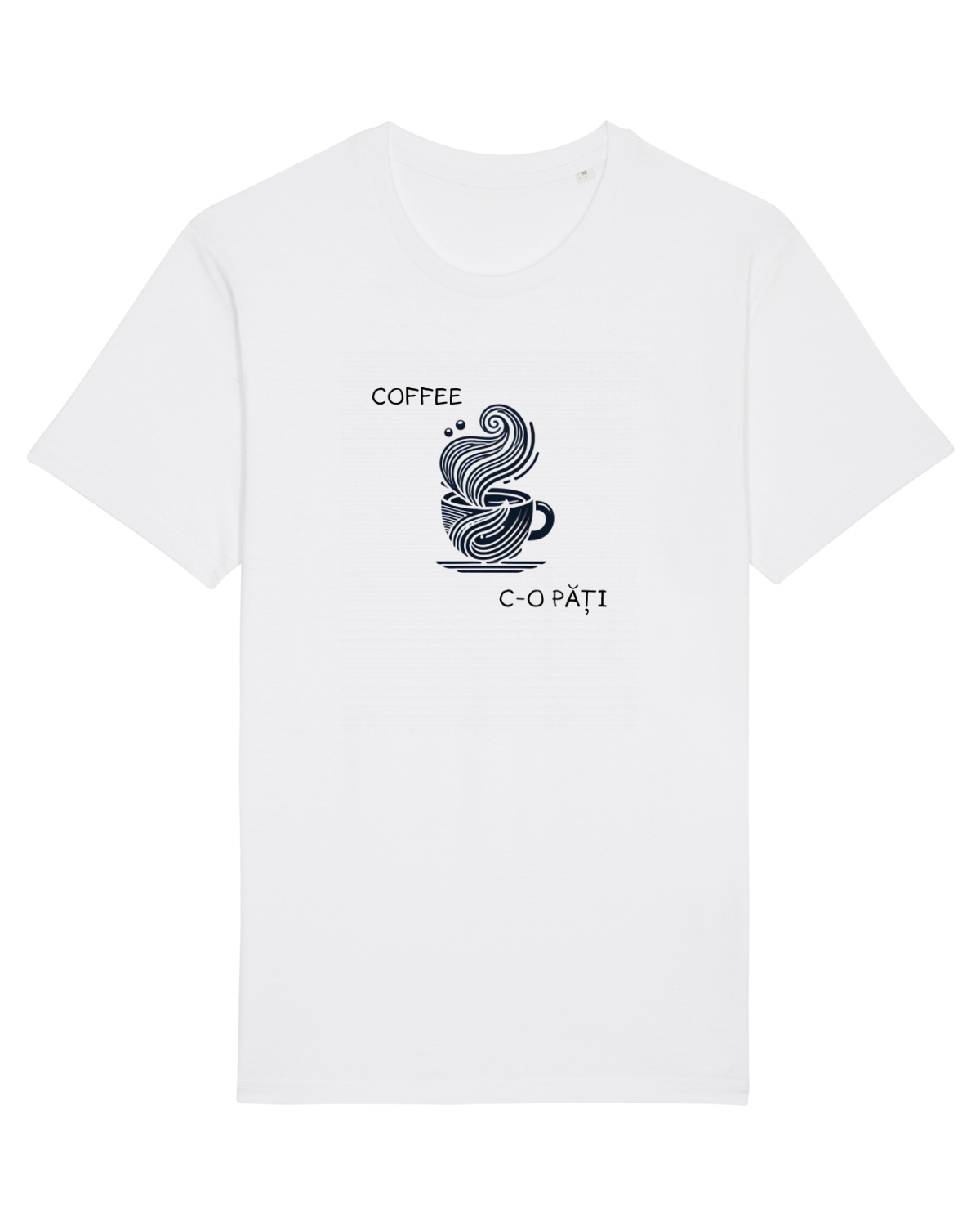 Tricou mânecă scurtă Unisex Rocker White