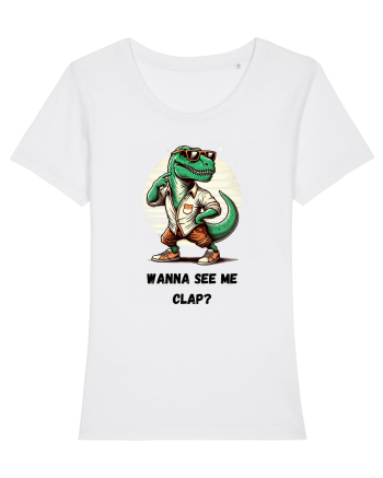  „Wanna see me clap?” White