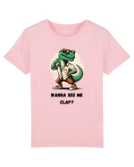 „Wanna see me clap?” Tricou mânecă scurtă  Copii Mini Creator