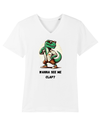  „Wanna see me clap?” White