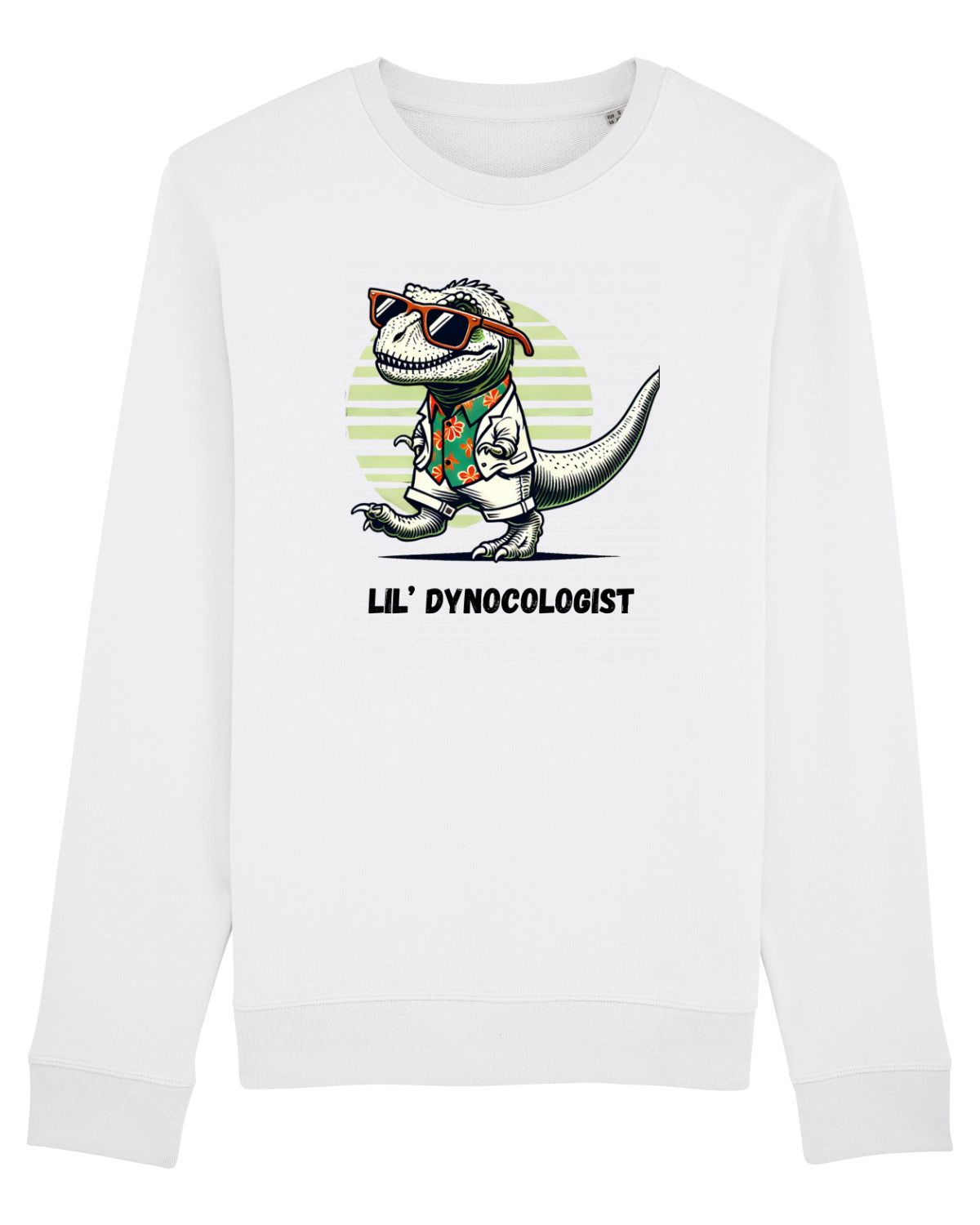 Bluză mânecă lungă Unisex Rise White