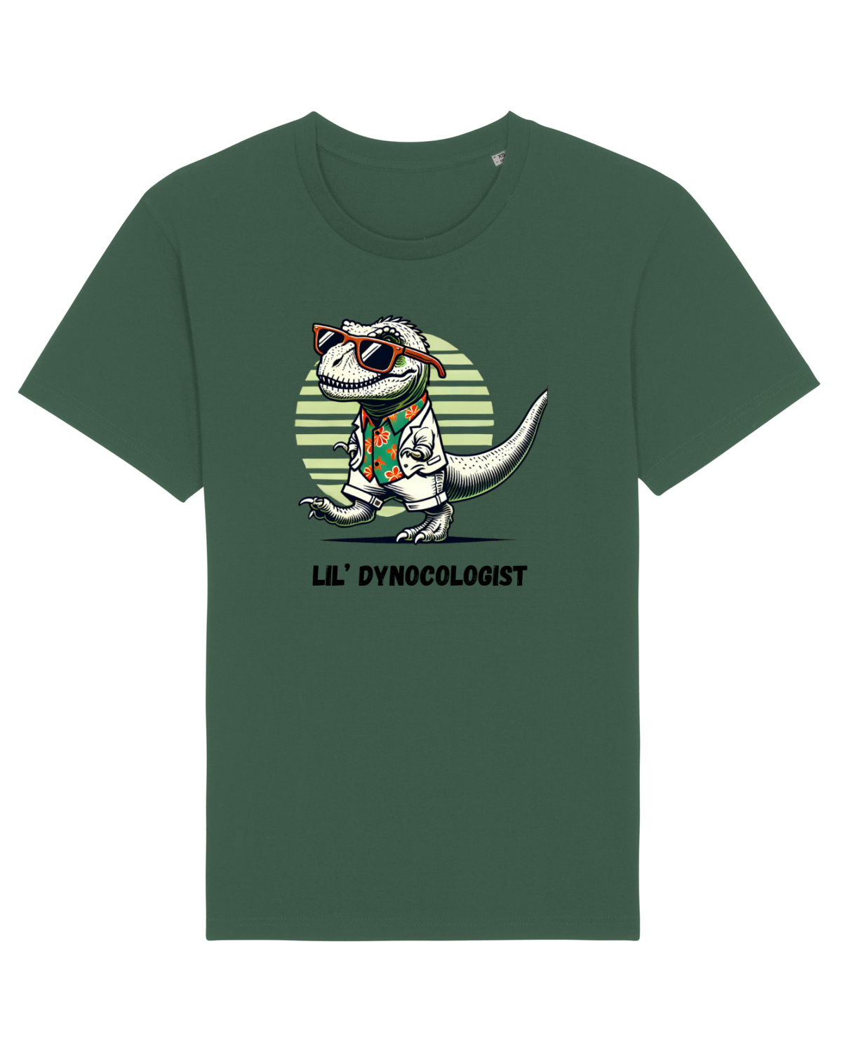 Tricou mânecă scurtă Unisex Rocker Bottle Green