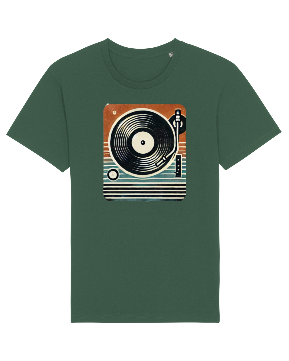 Tricou mânecă scurtă Unisex Rocker Bottle Green