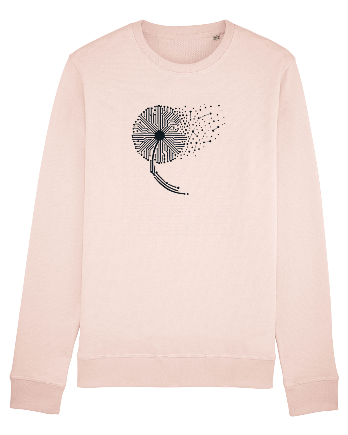 Bluză mânecă lungă Unisex Rise Candy Pink
