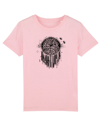 Floare abstractă Cotton Pink