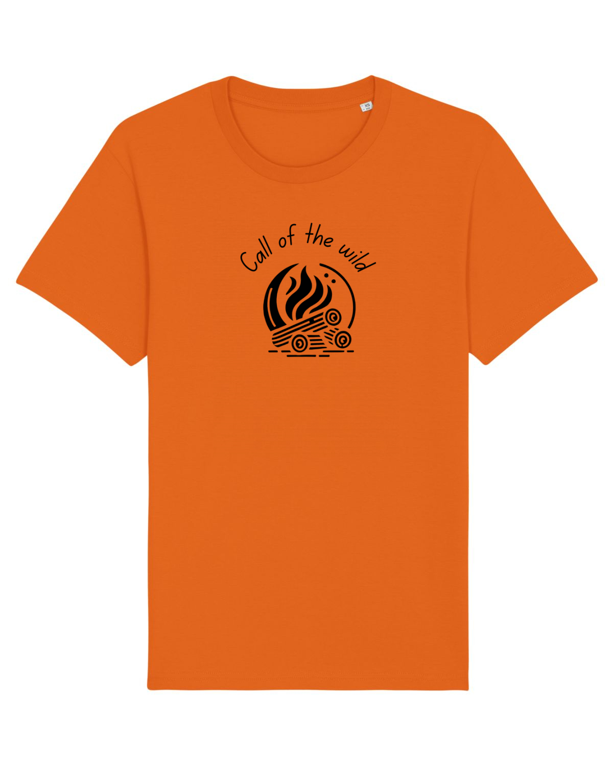 Tricou mânecă scurtă Unisex Rocker Bright Orange
