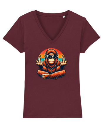 Chill chimp  Burgundy