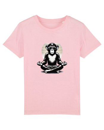 Chill chimp  Cotton Pink